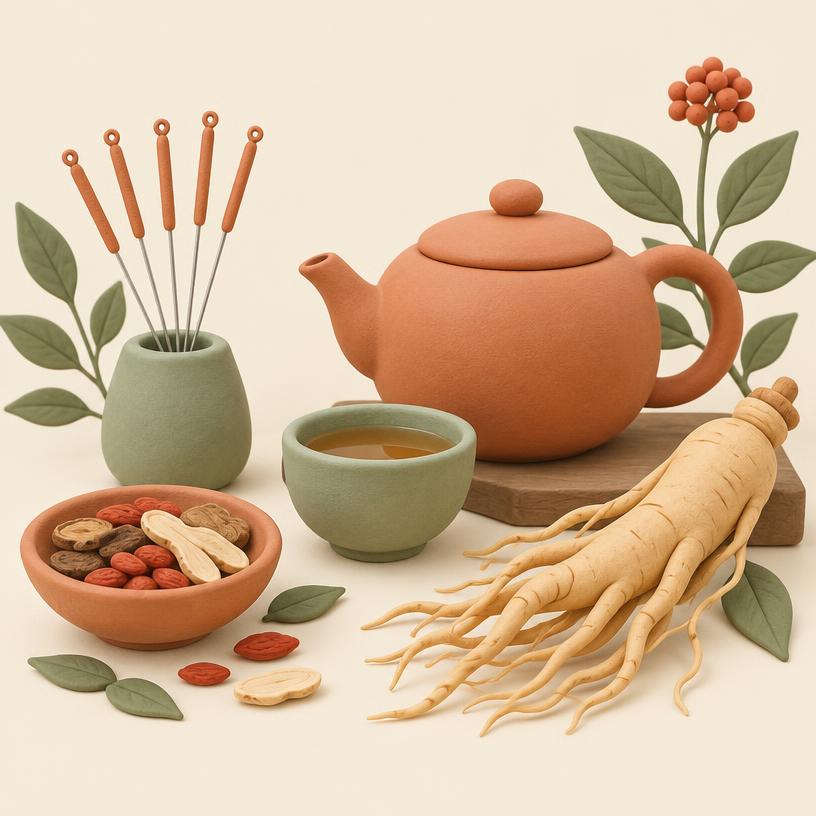 Chinese Medicine illustration