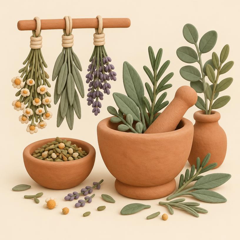 Herbal Medicine illustration